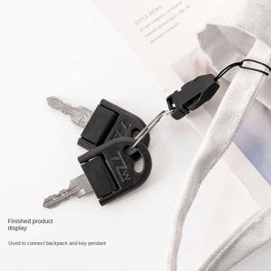 बकसुआ मोबाइल फोन रस्सी के लिए डबल रिंग सामान सामान सामान प्लास्टिक विमान - Product Image 4