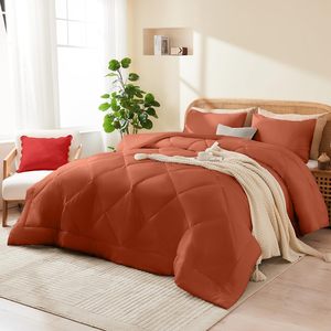 2025 Hot Bán 100% Polyester Chống-Bụi Quilt Phong Cách Đơn Giản Comforter Với Trinh Nữ Sợi Rỗng Làm Đầy 5 Sao Xem Xét Bộ Đồ Giường - Product Image 1