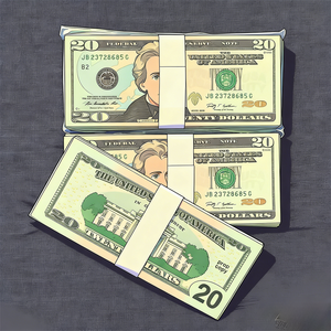 200 billetes de 20, 50 y <span class=keywords><strong>100</strong></span> <span class=keywords><strong>USD</strong></span> de la mejor calidad con efecto de película para decoración de fiestas de graduación, 78*33mm, tamaño 50% - Product Image 2