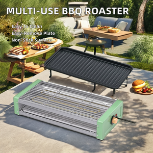 Parrilla Portátil Grande de Acero Inoxidable de la <span class=keywords><strong>Mejor</strong></span> Calidad para Barbacoa al Aire Libre, Fiestas en el Patio y Picnics - Product Image 4