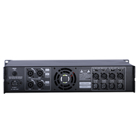 Amplificateur de caisson de basses haute puissance à affichage LED de classe D 1500W, 4 canaux, amplificateur de puissance stéréo de gamme de lignes extérieures