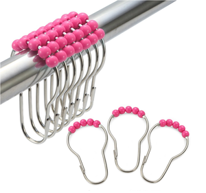 Il Miglior Rosa Ganci Tenda Della Doccia Bagno Letto e Oltre - Product Image 1