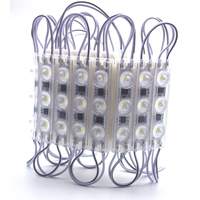 Module LED haute tension 110V 220V 2W 2835 3LED à injection IP65 blanc froid étanche pour rétroéclairage de signalétique publicitaire extérieure