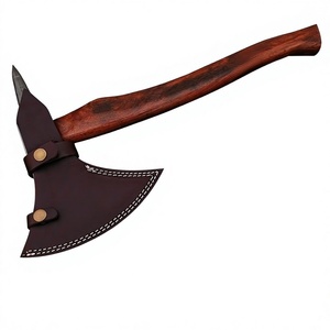 LEGACY BLADES Hache utilitaire d'extérieur en acier Damas forgé à la main de qualité supérieure, manche en bois de frêne, fabricant exportateur - Product Image 6
