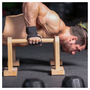 Irondoneky Neoprene Găng tay thể dục thể thao ngoài trời tập thể dục tạ Silicone chống trượt đi xe đạp đồ bảo hộ - Product Image 1