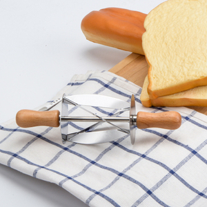 Rouleau à croissants en acier inoxydable, coupe-pâte à croissants, vente chaude - Product Image 5