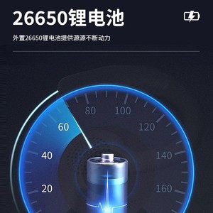 19Baba High <b>Power</b> Aluminum Alloy Flashlight 100-200m Range Rechargeable Zoom Outdoor Home Use - Product Image 2