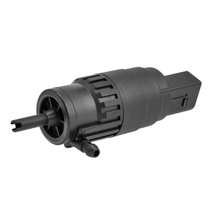 Audi A3 Windshield Washer <b>Pump</b> 1K5955651 Electric Motor For Imported Models <b>Black</b> Plastic Metal Rubber - Product Image 3