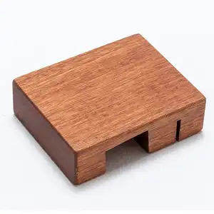 Solid Wood Cutting Board Holder And Knife Holder For Kitchen Organization