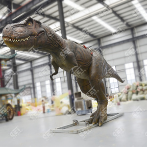 Modèle T-rex énorme simulation dinosaure animatronique utilisation extérieure/intérieure avec mouvements attrayants pour l'exposition de dinosaures - Product Image 2