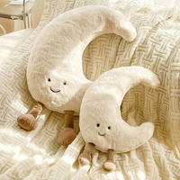 Bantal Boneka Matahari Senyum, Lembut, Empuk, Mainan Boneka Isi Dakron, Bantal Dekorasi Lucu untuk Ruang Tamu Sofa, Grosir Boneka, Hadiah Liburan untuk Anak Perempuan