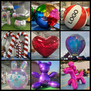 Lung linh khổng lồ Inflatable kim loại gương bóng PVC Sphere cho Câu lạc bộ disco đám cưới và kỳ nghỉ trang trí - Product Image 6