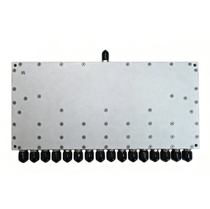 Répartiteur de puissance RF large bande 1 entrée 16 sorties 0,5-8 GHz 25 W 50 dB d'isolation élevée et <span class=keywords><strong>faible</strong></span> VSWR pour communication <span class=keywords><strong>GSM</strong></span>/WiFi - Product Image 1