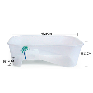 NOMOY PET Großhandel hochwertige extra kleine Schildkröte Käfig offen Kunststoff Schildkröte Tank NX-11 XS - Product Image 2