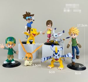 Nuevo Producto: Set de Figuras de Anime de Bebés, Taichi Yagami, <span class=keywords><strong>Agumon</strong></span>, Gabumon, Modelo Coleccionable, Muñeco Decorativo - Product Image 3