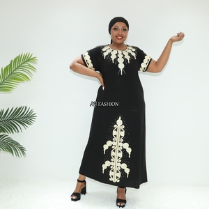 Vêtements islamiques abaya golfe brodé JB2125F Congo robe musulmane robe musulmane - Product Image 6