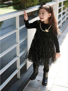 Vente en gros de vêtements d'été pour enfants, robe de princesse coréenne à manches longues pour filles, provenant d'une usine chinoise - Product Image 5