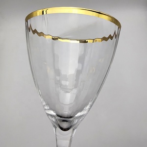 Copas <span class=keywords><strong>de</strong></span> <span class=keywords><strong>vino</strong></span> <span class=keywords><strong>de</strong></span> alta calidad con borde dorado, copas <span class=keywords><strong>de</strong></span> <span class=keywords><strong>vino</strong></span> para boda, Hotel, con borde dorado - Product Image 5