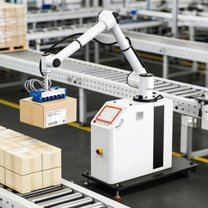 Robot de palettisation collaboratif à 6 axes, système automatisé de manutention et d'empilage de palettes - Product Image 1