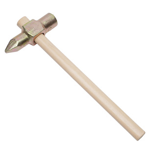 Marteau à pointe pour le sol, manche en bois, métal, 1 kg, 1,2 kg, 1,5 kg, pour tente, bâche, camping - Product Image 4
