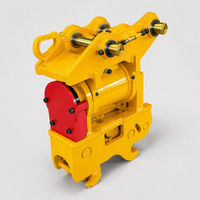 Attache rapide hydraulique inclinable à verrouillage avancé pour excavatrice de 5 tonnes