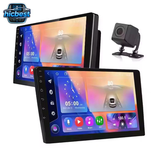 Estéreo para Auto Hicbest de Un Solo DIN con Android, Pantalla Incell de <span class=keywords><strong>6</strong></span> Pulgadas, 4+64G, Carplay/Android Auto Inalámbrico, GPS/WIFI/FM/USB/BT/EQ, OEM de Fábrica - Product Image 1
