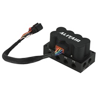 Système de gestion de l'air de voiture électrovanne de gestion de suspension pneumatique