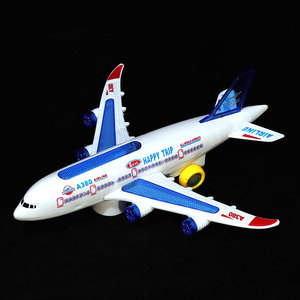 Airbus A380 Light Up Electric Omnidirectional RC <b>Airplane</b> <b>Toy</b> For Kids Indoor Outdoor Play - Product Image 3
