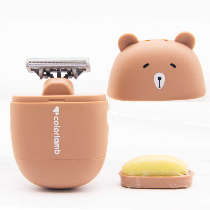 Wholesale Colorlamb Women Facial Body Shaving Razor 4 Blade