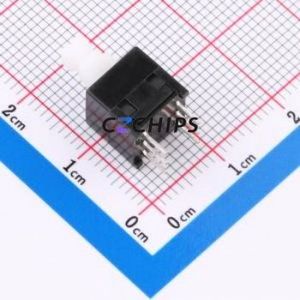XKB8585-W-150 Push Button Switch Through hole Component (THT) Switch No Lock Square Button Through Hole 100mA - Product Image 2
