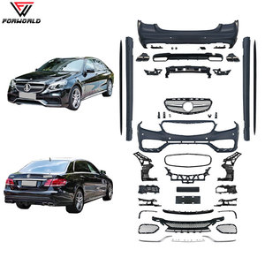 Per Mercedes Benz Classe E <span class=keywords><strong>W212</strong></span> 14-15 <span class=keywords><strong>AMG</strong></span> E63 Paraurti Anteriore, Paraurti Posteriore, Faro Cofano, Minigonne Laterali, Nuovi Morsetti, Fonte di Produzione - Product Image 1