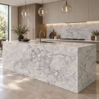 Marbre gris Calacatta sur mesure pour escaliers et revêtements de sol pour la décoration d'hôtels