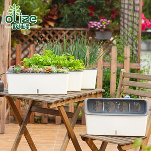 New Styles PP Flower <strong>Pot</strong> Plastic Gardening Planter Vegetable <strong>Rectangle</strong> <strong>Plant</strong> <strong>Pots</strong> - Product Image 3