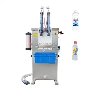 CE chemical machinery & equipment liquid detergent toilet cleaner filling machines semi automatic antiseptic filling machine
