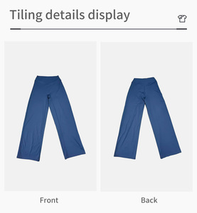 <span class=keywords><strong>Pantaloni</strong></span> Yoga <span class=keywords><strong>a</strong></span> Vita Alta Personalizzati all'Ingrosso, <span class=keywords><strong>Pantaloni</strong></span> <span class=keywords><strong>a</strong></span> Gamba Larga ad Asciugatura Rapida, Leggings <span class=keywords><strong>a</strong></span> Tinta Unita con Gamba Dritta e Svasata - Product Image 3