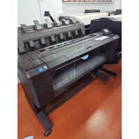 Plotter/Copiadora DesignJet para HP T920 920, Impresora de Inyección de Tinta de Formato Grande de 44'' A0, Reacondicionada, Adecuada para Carteles Publicitarios y CAD