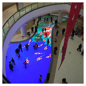 Pantalla LED interactiva portátil P3.91 RGB IP65 para pista de baile con animaciones, adecuada para señalización digital en tiendas minoristas. - Product Image 2