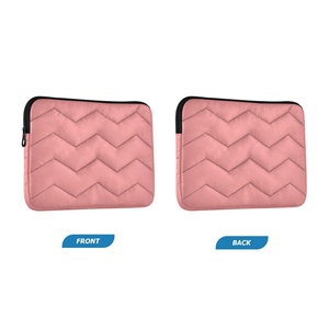 Fashion Women Men Soft Light <b>Weight</b> Polyester Fabric Customized Design Laptop Cover Cases Bag Puffy Laptop - Product Image 2