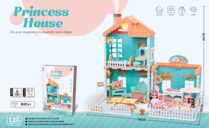 Maison de poupée <span class=keywords><strong>Gabby</strong></span>, accessoire miniature, pas cher, bricolage, 95 pièces, maison de poupée, 3d avec lumière tuyau en Spray, idée cadeau, 2022 - Product Image 5