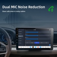 Reproductor de DVD para Auto Android 15 DSP Universal de Alta Gama, 8 Núcleos, MFI, CarPlay Inalámbrico, Pantalla Táctil de 128G, Radio, GPS, Navegación