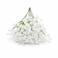 Bunga Gypsophila Buatan 5 Warna Tren Terbaru, Rangkaian Bunga Sutra Palsu untuk Dekorasi Pernikahan, Pesta Rumah, Set Dekorasi Bunga DIY