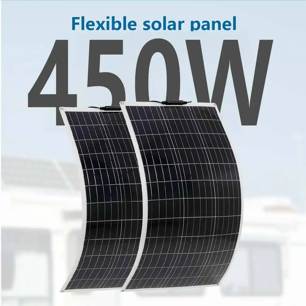 Flexibele Zonnepanelen Hoge Efficiëntie Zonnepanelen Dak Flexibele Zonnepanelen