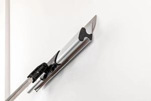 Spatola in Lega di Alluminio Argentata da 60CM, Utensile Industriale Fai-da-Te <span class=keywords><strong>per</strong></span> Finitura e Livellamento di Pareti Interne ed Esterne - Product Image 2