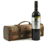 Ensemble de rangement de boîte en bois de vin antique rétro personnalisé bac de rangement en bois personnalisé pour collection de vin