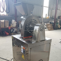 Broyeur à moteur en acier inoxydable 304, 100 kg/h, moulin à épices, herbes, poudre de piment, machine de broyage haute efficacité 380V