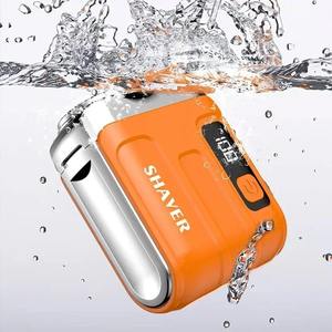 Rasoir Électrique Homme Étanche Rechargeable Type-C avec Affichage Numérique, Tondeuse Rotative Portable pour Barbe, Nouveauté 2025 - Product Image 1