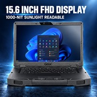 Ordinateur portable semi-robuste personnalisé Getac S510 15,6 pouces FHD 1000 Nits avec écran tactile, processeur Core Ultra 5, 32 Go de DDR5, 1 To de SSD