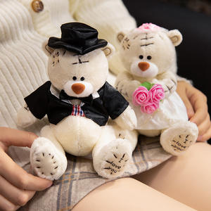 Juguete de peluche para niños, oso de peluche, muñeco de trapo, oso médico, muñeco de algodón PP, sombrero de peluche bonito de alta calidad y vestido, regalos de muñecas de animales - Product Image 3