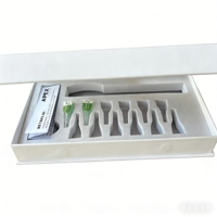 Étui de stylo injecteur jetable multi-doses en papier kraft recyclable de qualité supérieure avec fermeture magnétique, pour médicaments peptidiques et pilules