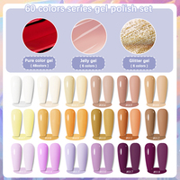 ZRKGEL OEM Fournisseurs de vernis à ongles TPO sans HEMA, 60 couleurs, usine de vernis à ongles, marque privée, gel UV longue durée, ensemble de vernis gelée